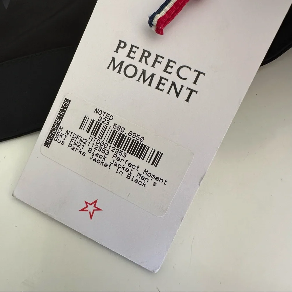 Perfect Moment Black and White Chevron Ski Jacket - Picture 10 of 16